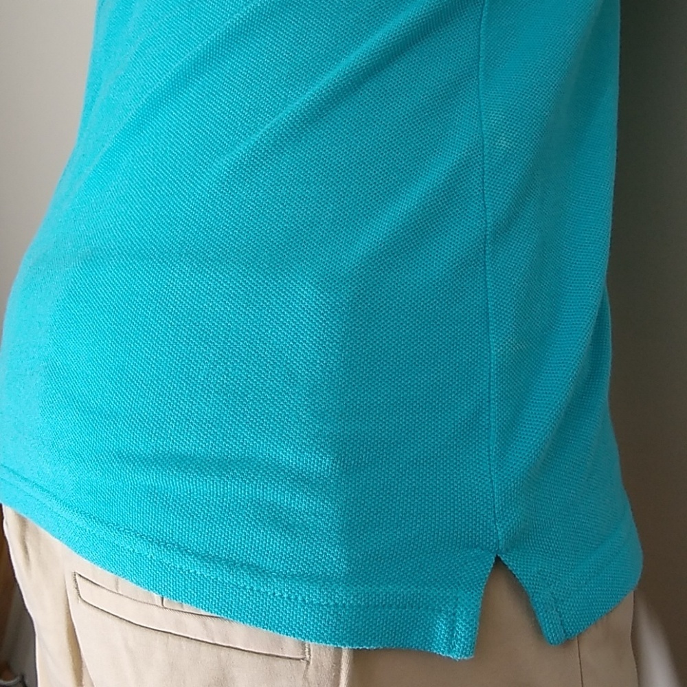 BOGO 🆓! ☀️👕EXPRESS Pique Polo Sky Blue XS - Picture 6 of 8